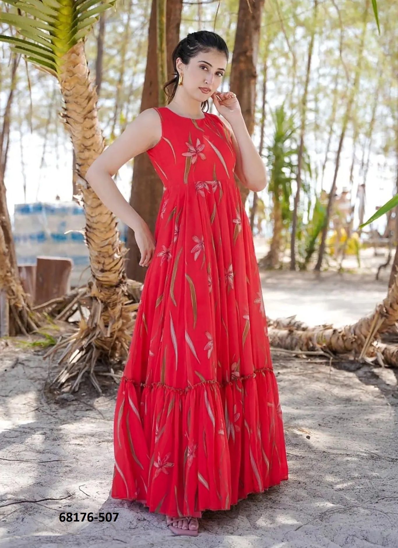 BRIGHT LIGHT - Catalog # 68176 (Set of 7 Readymade Gowns) BRIGHT LIGHT - Catalog # 68176 (Set of 7 Readymade Gowns)