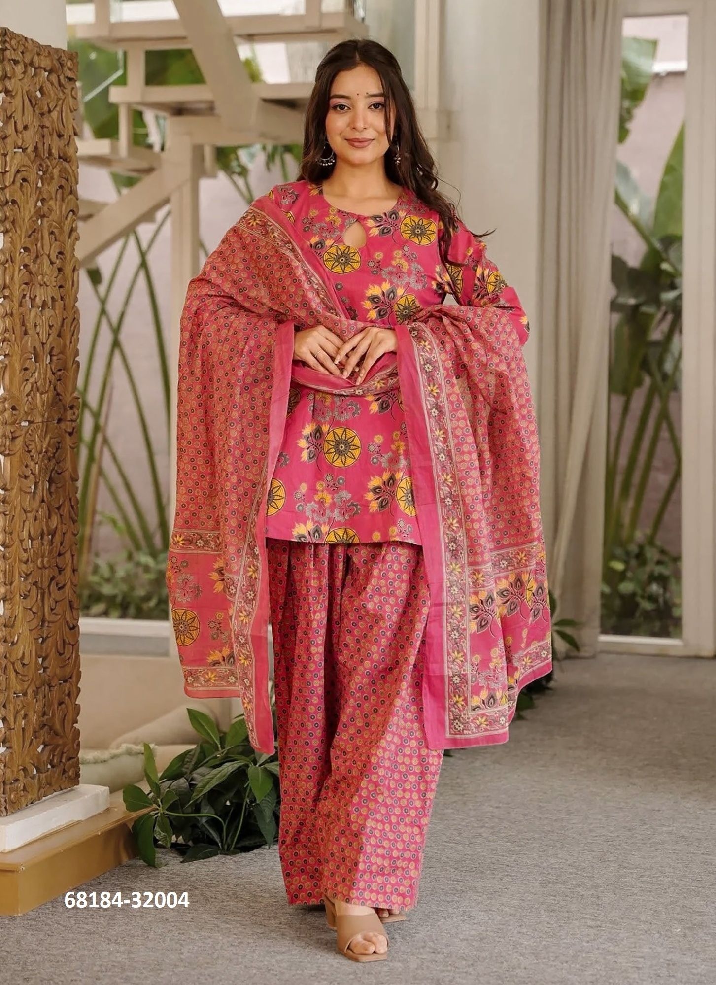 LENOVO - Catalog # 68184 (Set of 6 Readymade Salwar Suits)