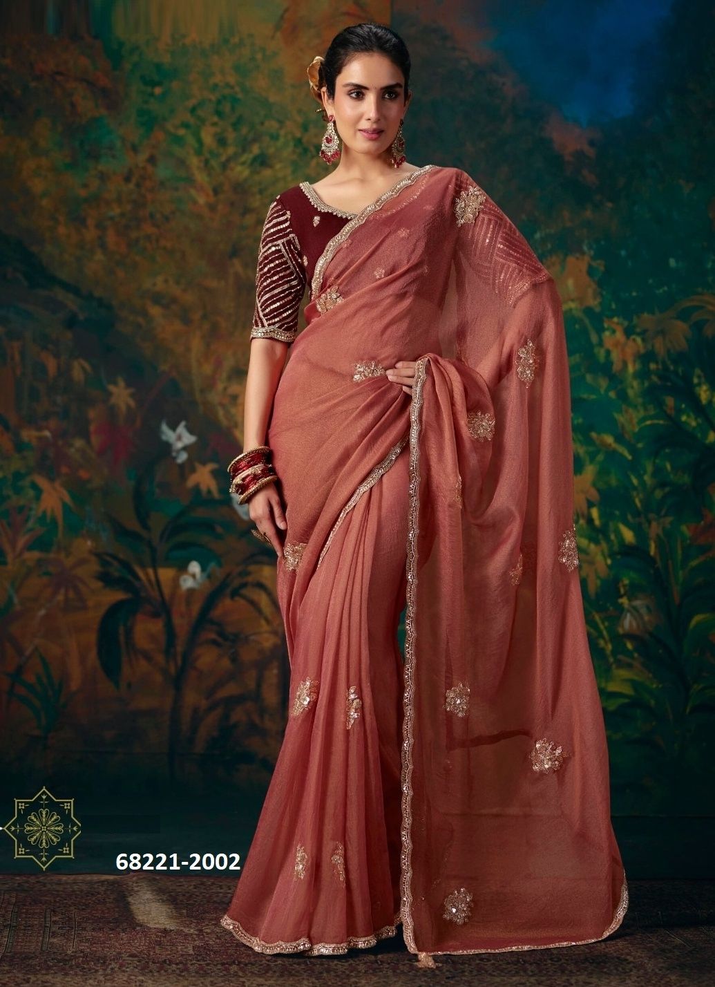 VAIRAGI - Catalog # 68221 (Set of 14 Sarees)