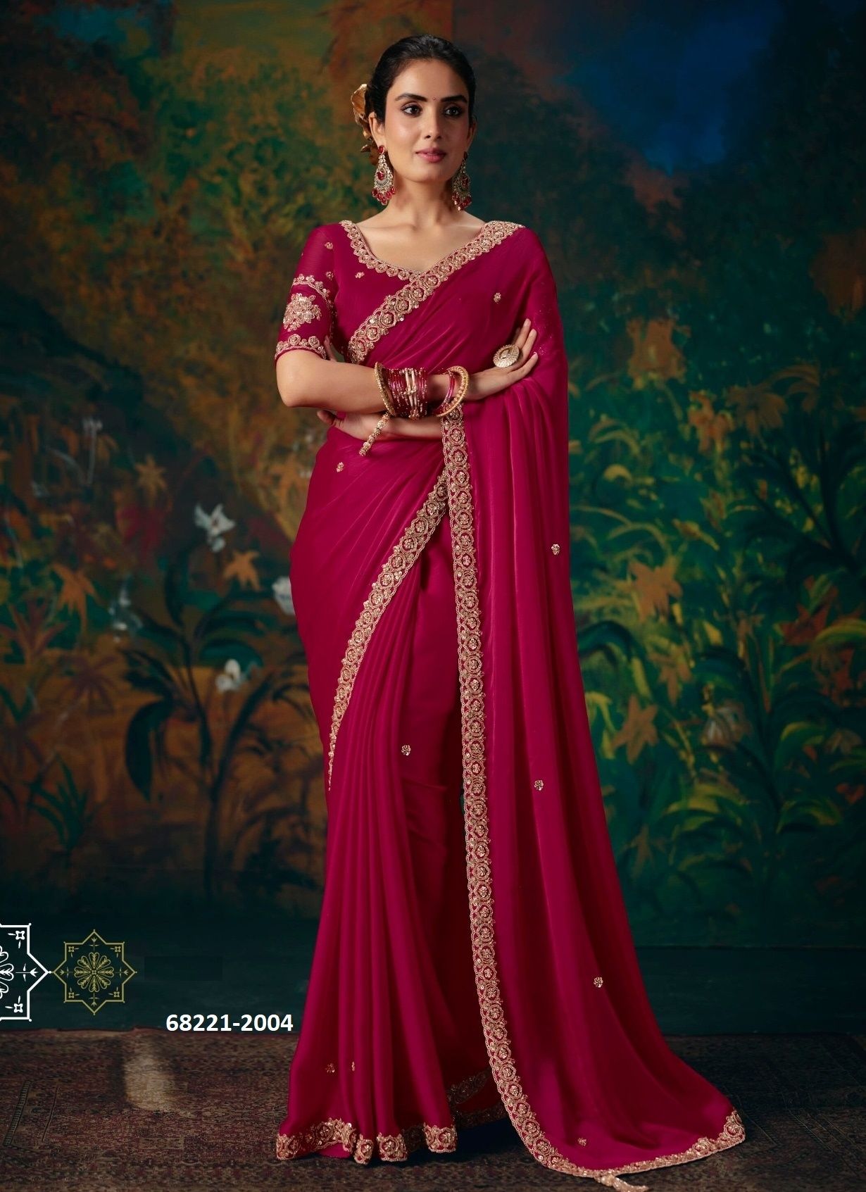 VAIRAGI - Catalog # 68221 (Set of 14 Sarees)