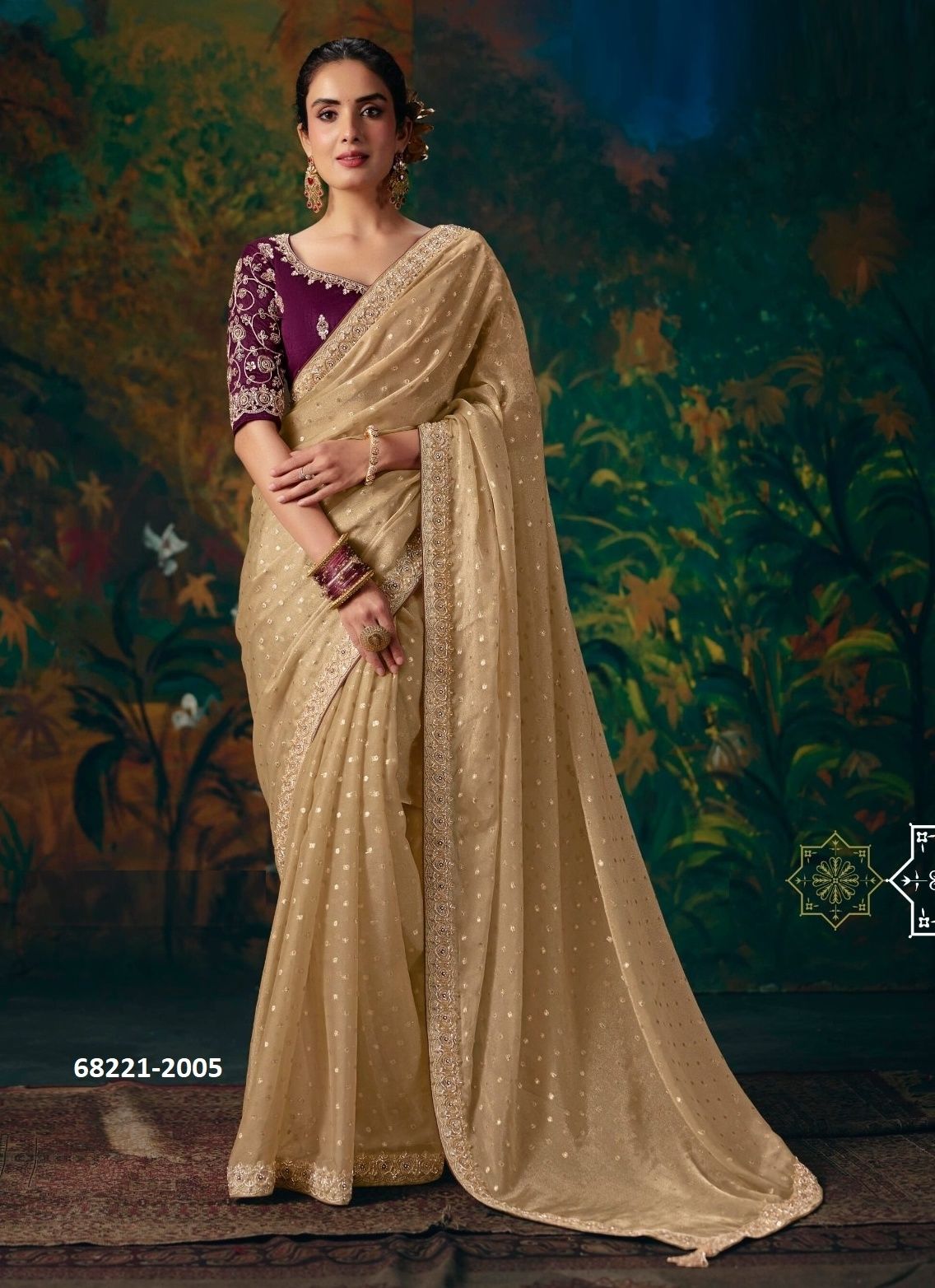 VAIRAGI - Catalog # 68221 (Set of 14 Sarees)