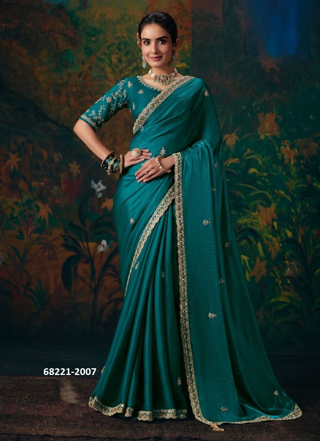 VAIRAGI - Catalog # 68221 (Set of 14 Sarees)