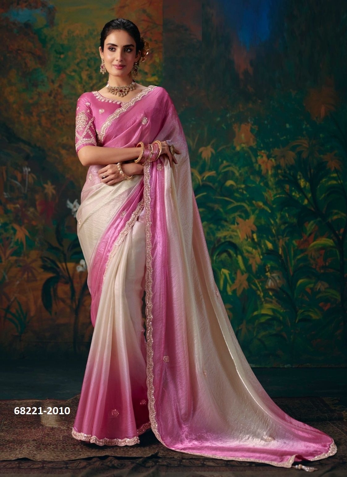 VAIRAGI - Catalog # 68221 (Set of 14 Sarees)