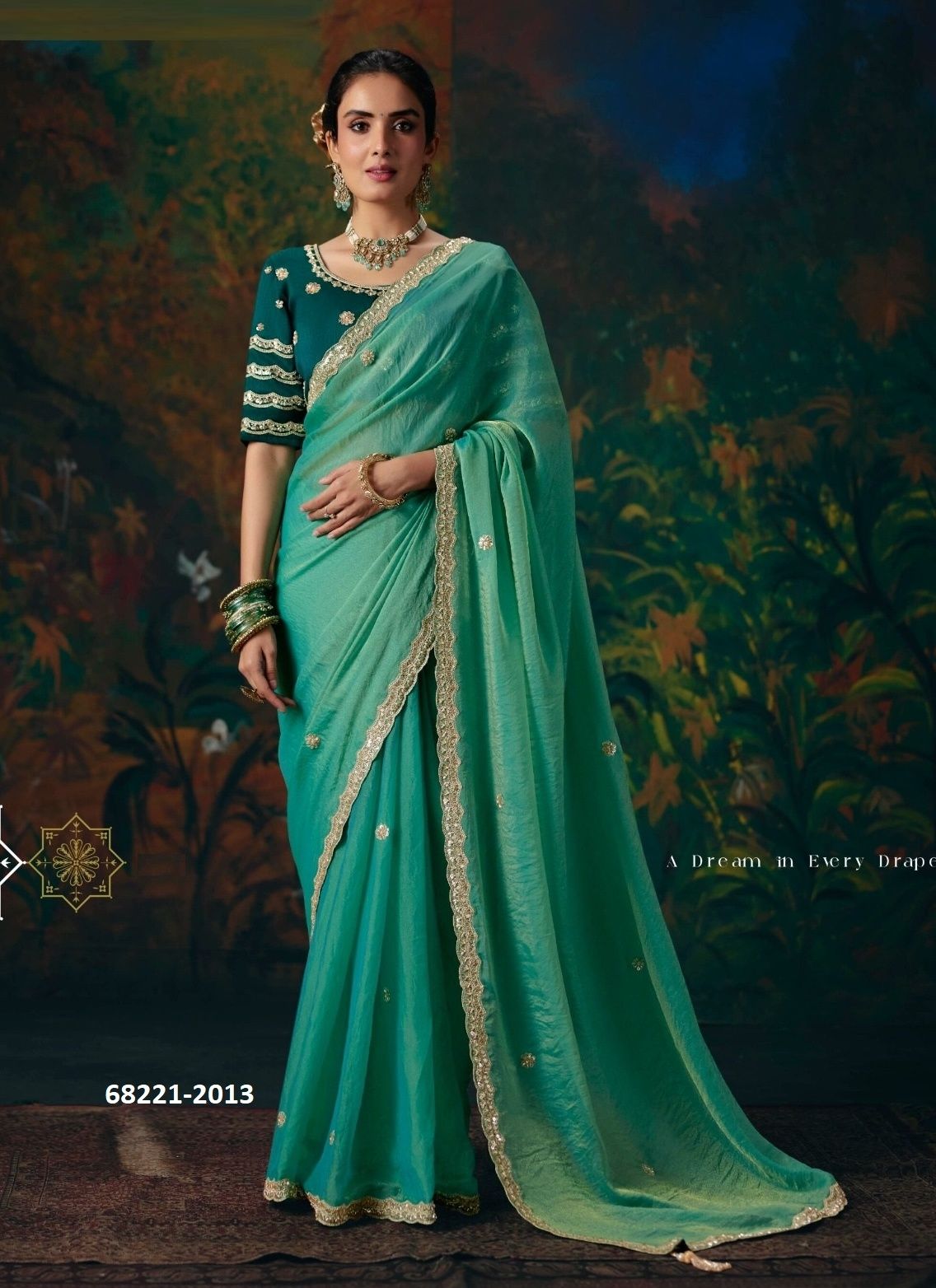 VAIRAGI - Catalog # 68221 (Set of 14 Sarees)