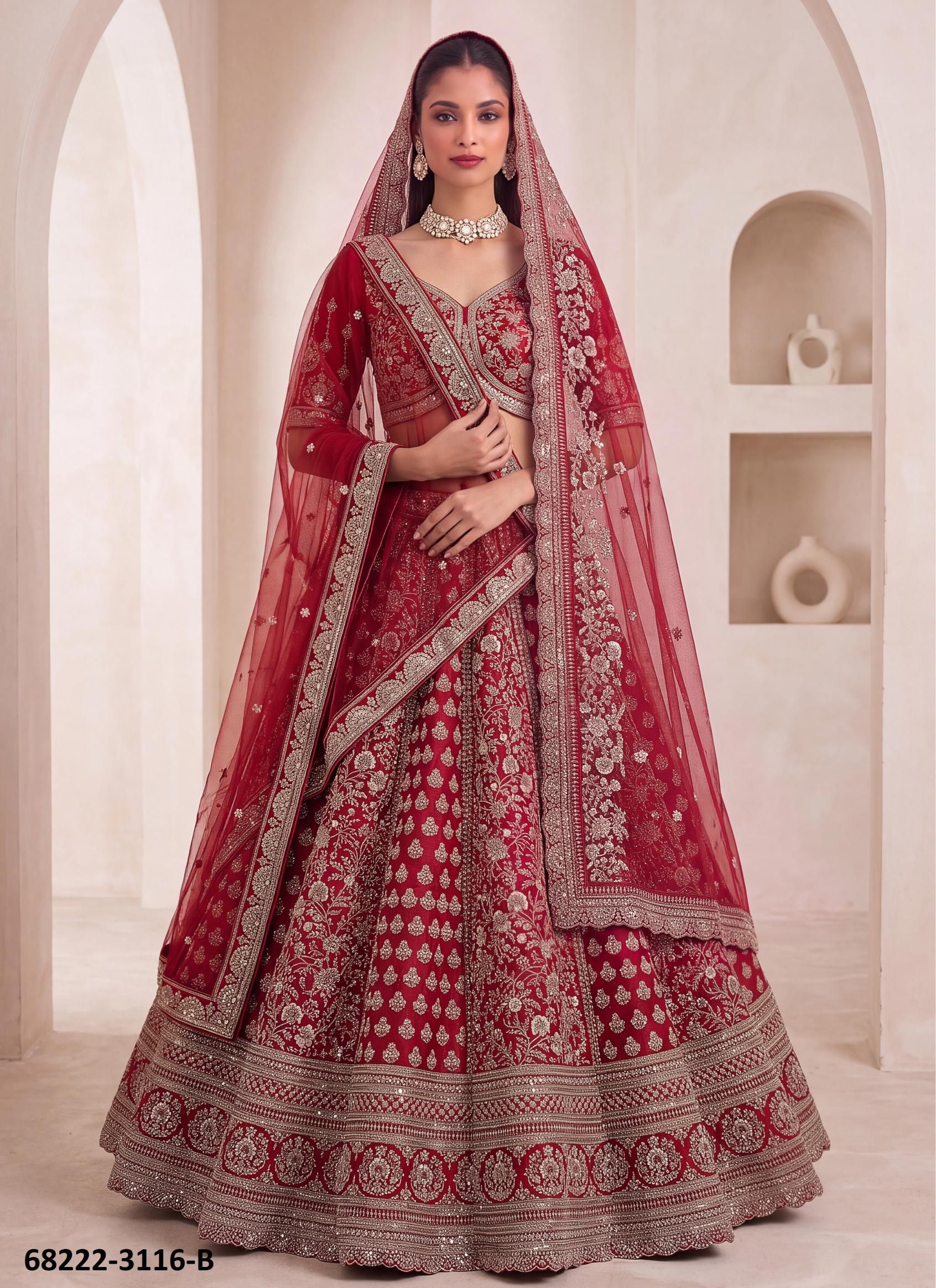 DHOOM DHAAM - Catalog # 68222 (Set of 11 Semi-Stitched Lehengas) DHOOM DHAAM - Catalog # 68222 (Set of 11 Semi-Stitched Lehengas)