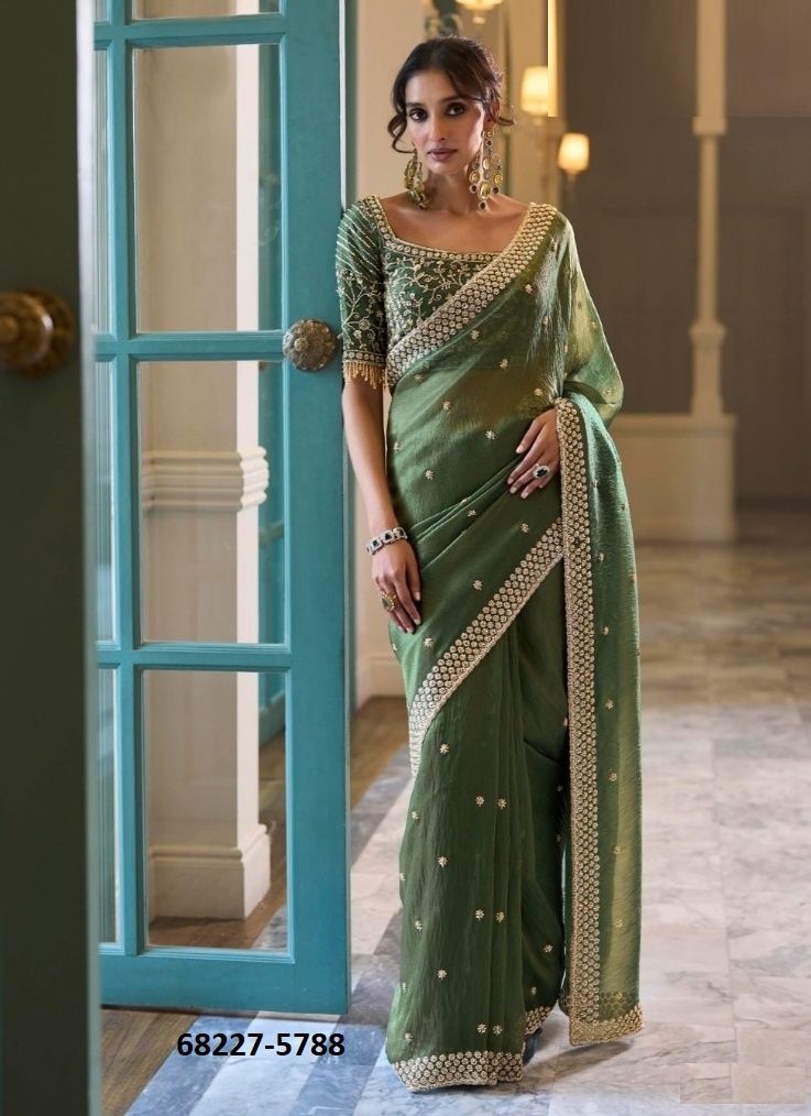 GORGEOUS BEADS - Catalog # 68227 (Set of 11 Sarees)