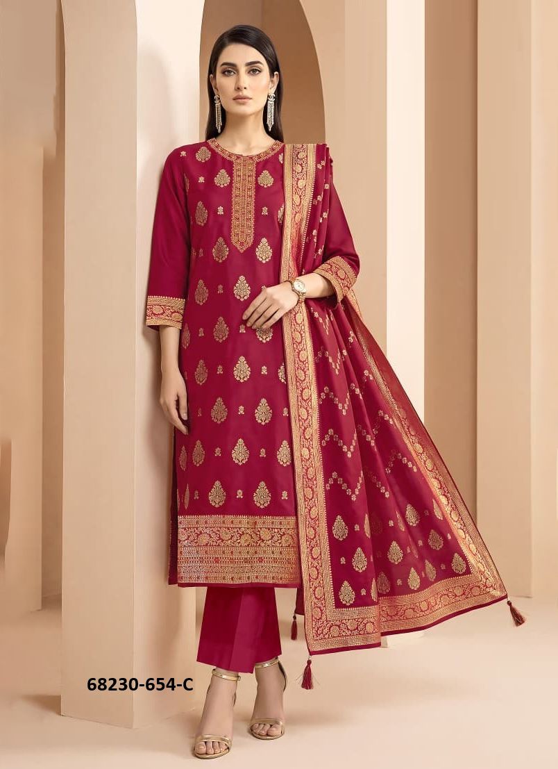 SUKANYAA - Catalog # 68230 (Set of 4 Readymade Salwar Suits)