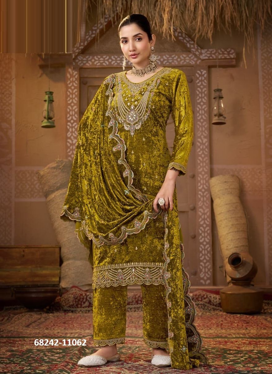 ZUMBA VELVET - Catalog # 68242 (Set of 4 Readymade Salwar Suits) ZUMBA VELVET - Catalog # 68242 (Set of 4 Readymade Salwar Suits)