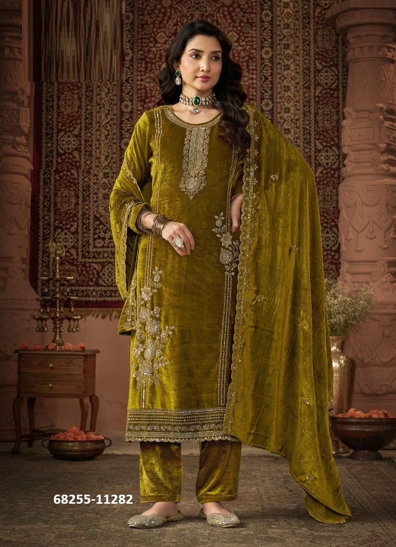 ALABAMA - Catalog # 68255 (Set of 4 Semi-Stitched / Un-Stitched Suits)