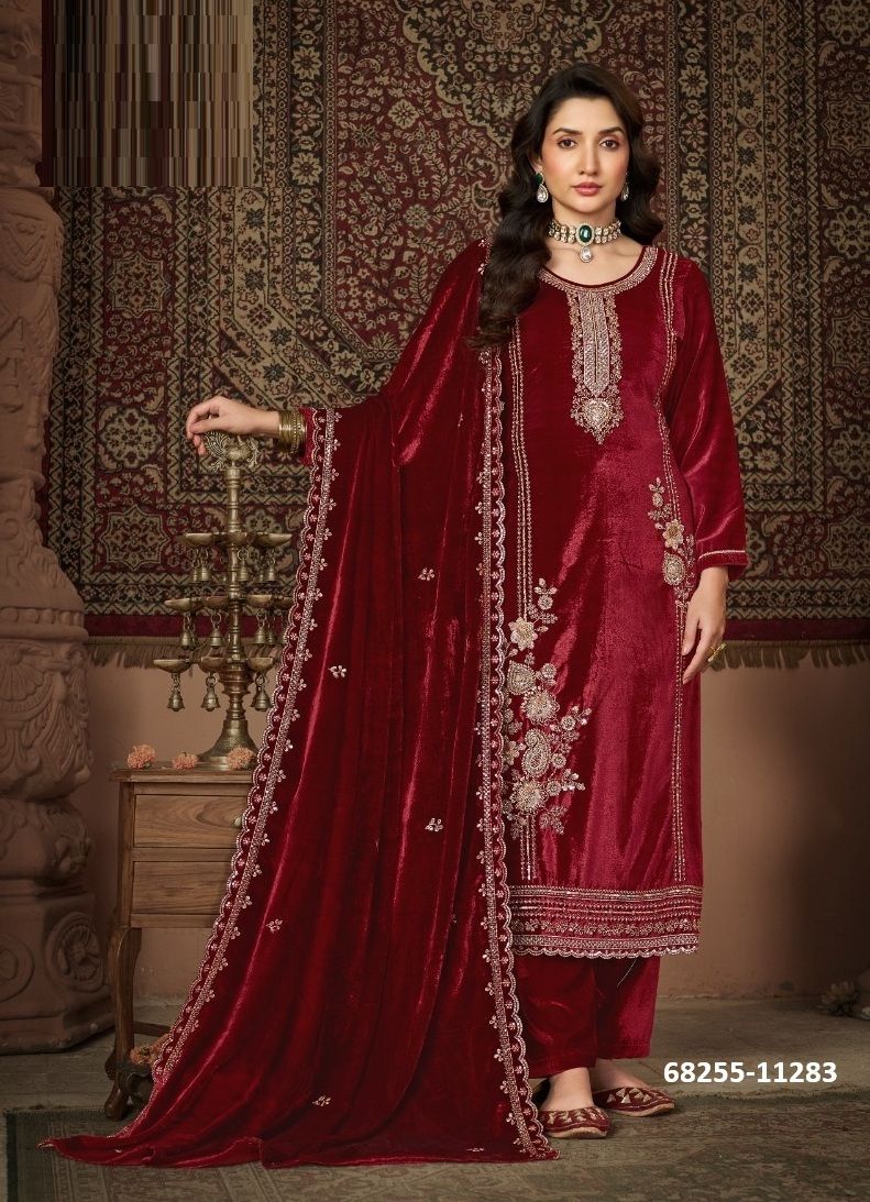 ALABAMA - Catalog # 68255 (Set of 4 Semi-Stitched / Un-Stitched Suits)