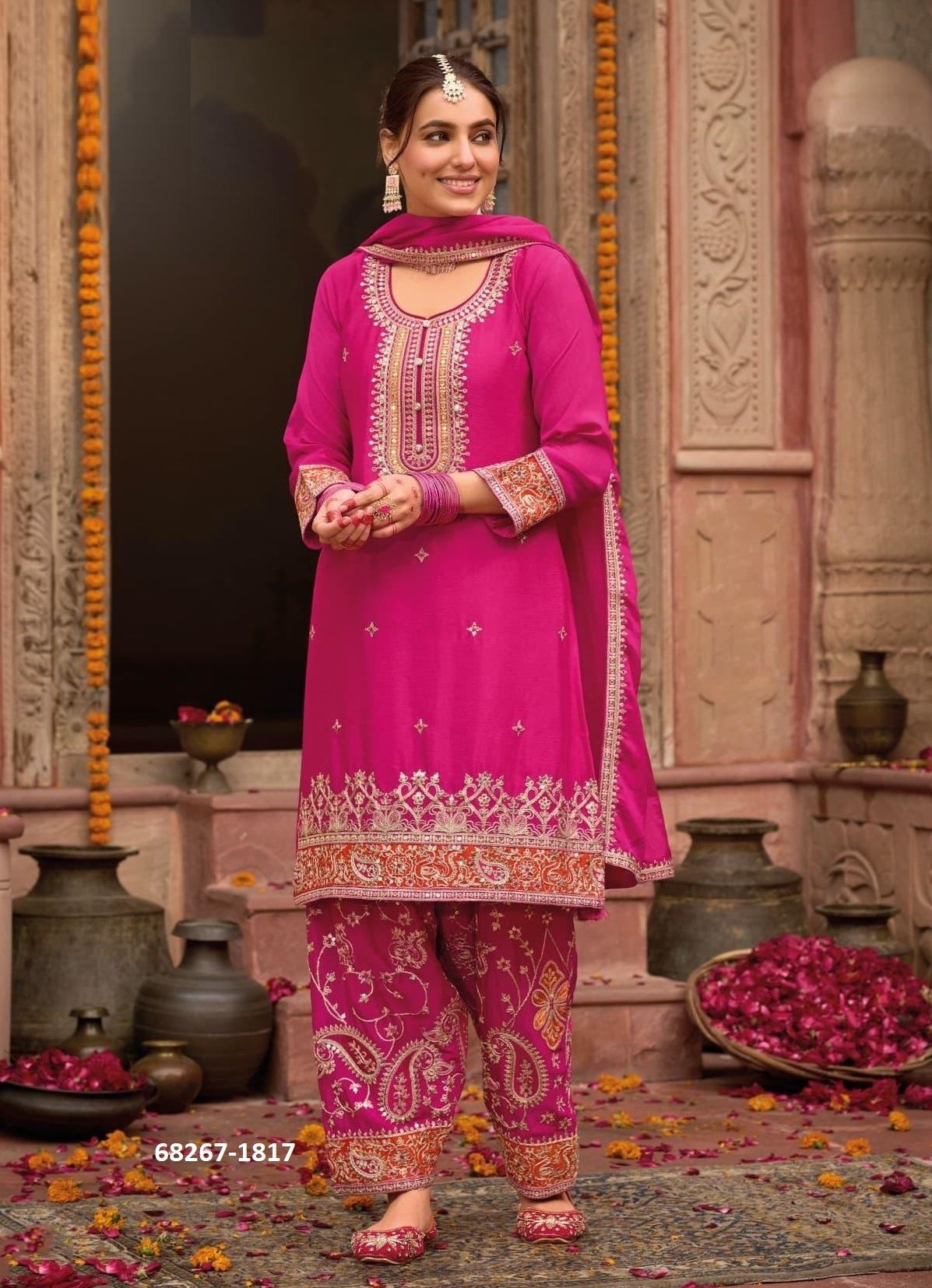 KASINO - Catalog # 68267 (Set of 2 Readymade Salwar Suits) KASINO - Catalog # 68267 (Set of 2 Readymade Salwar Suits)