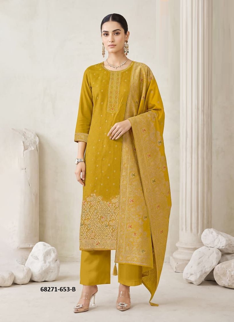 PAMELA - Catalog # 68271 (Set of 4 Readymade Salwar Suits) PAMELA - Catalog # 68271 (Set of 4 Readymade Salwar Suits)