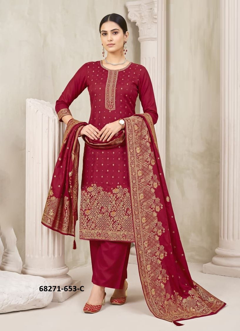 PAMELA - Catalog # 68271 (Set of 4 Readymade Salwar Suits) PAMELA - Catalog # 68271 (Set of 4 Readymade Salwar Suits)