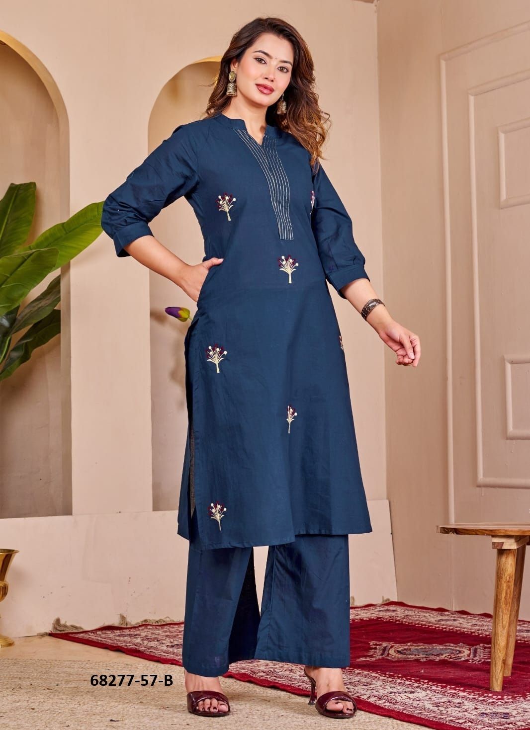 VOILA COTTONS - Catalog # 68277 (Set of 2 Tops With Bottoms)