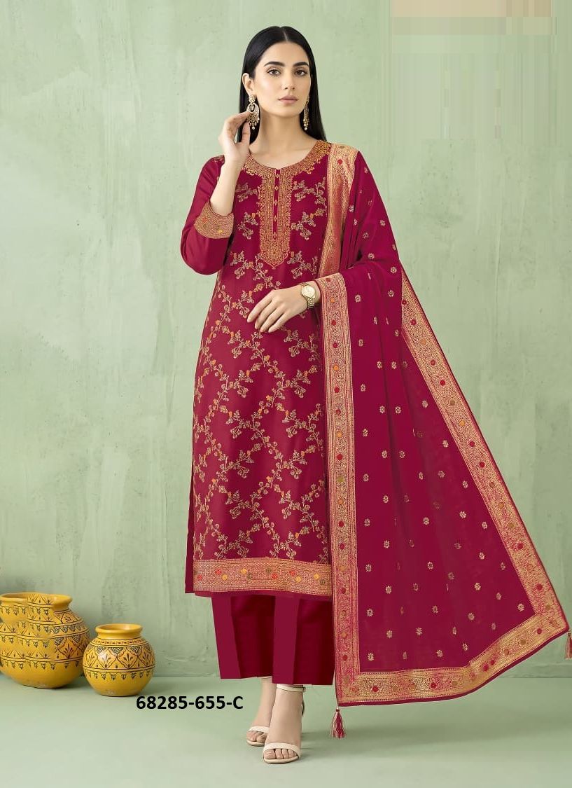 PACIFIC - Catalog # 68285 (Set of 4 Readymade Salwar Suits)