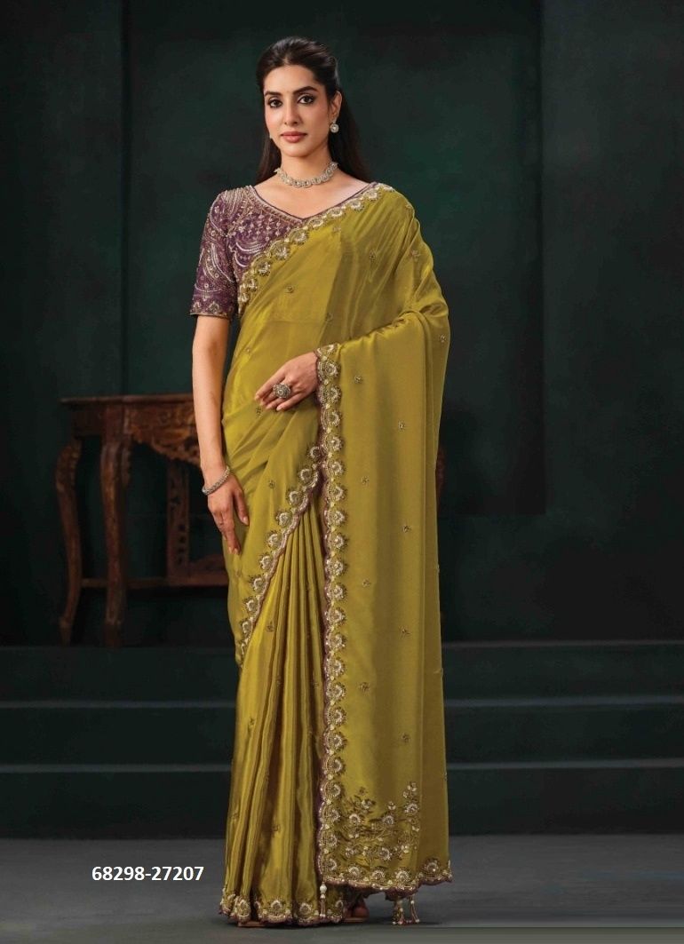 ZAROKHA - Catalog # 68298 (Set of 14 Sarees) ZAROKHA - Catalog # 68298 (Set of 14 Sarees)