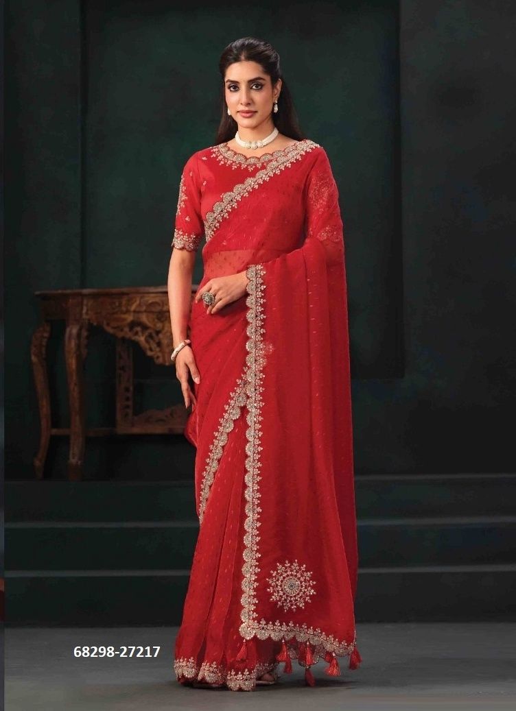 ZAROKHA - Catalog # 68298 (Set of 14 Sarees) ZAROKHA - Catalog # 68298 (Set of 14 Sarees)