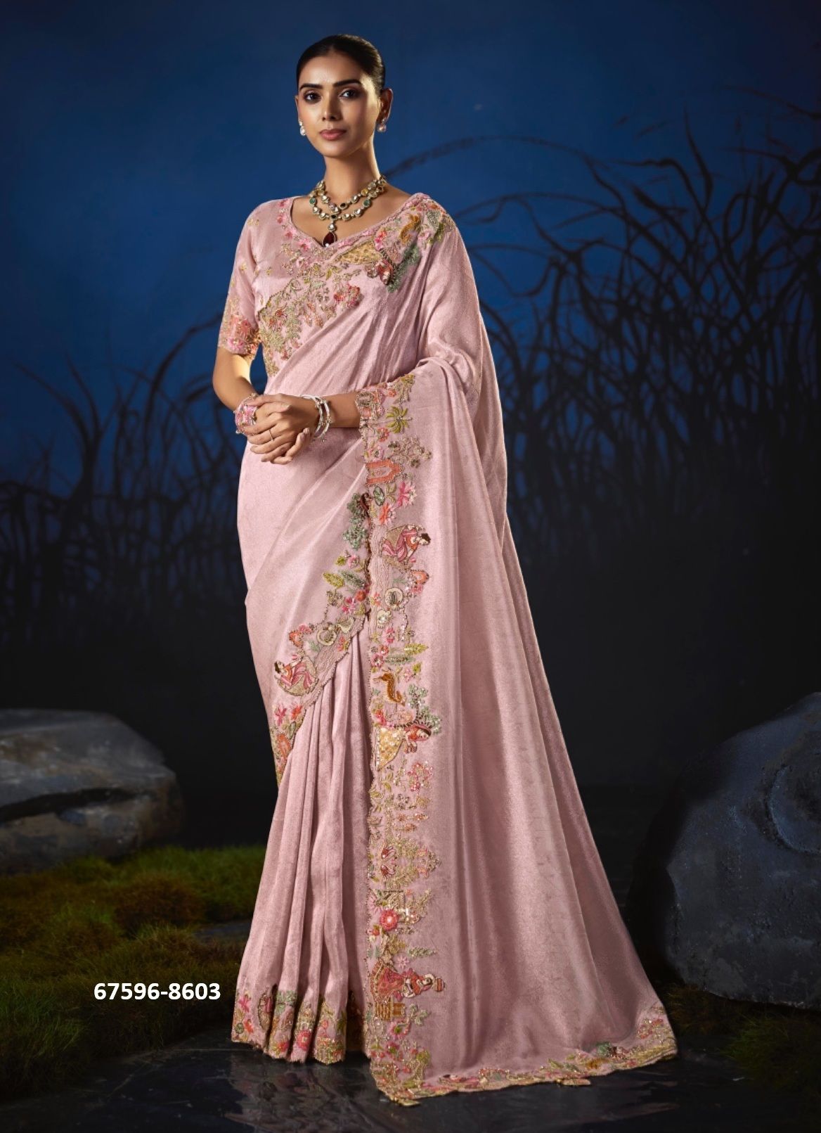 TANSEN - Catalog # 67596 (Set of 12 Sarees)