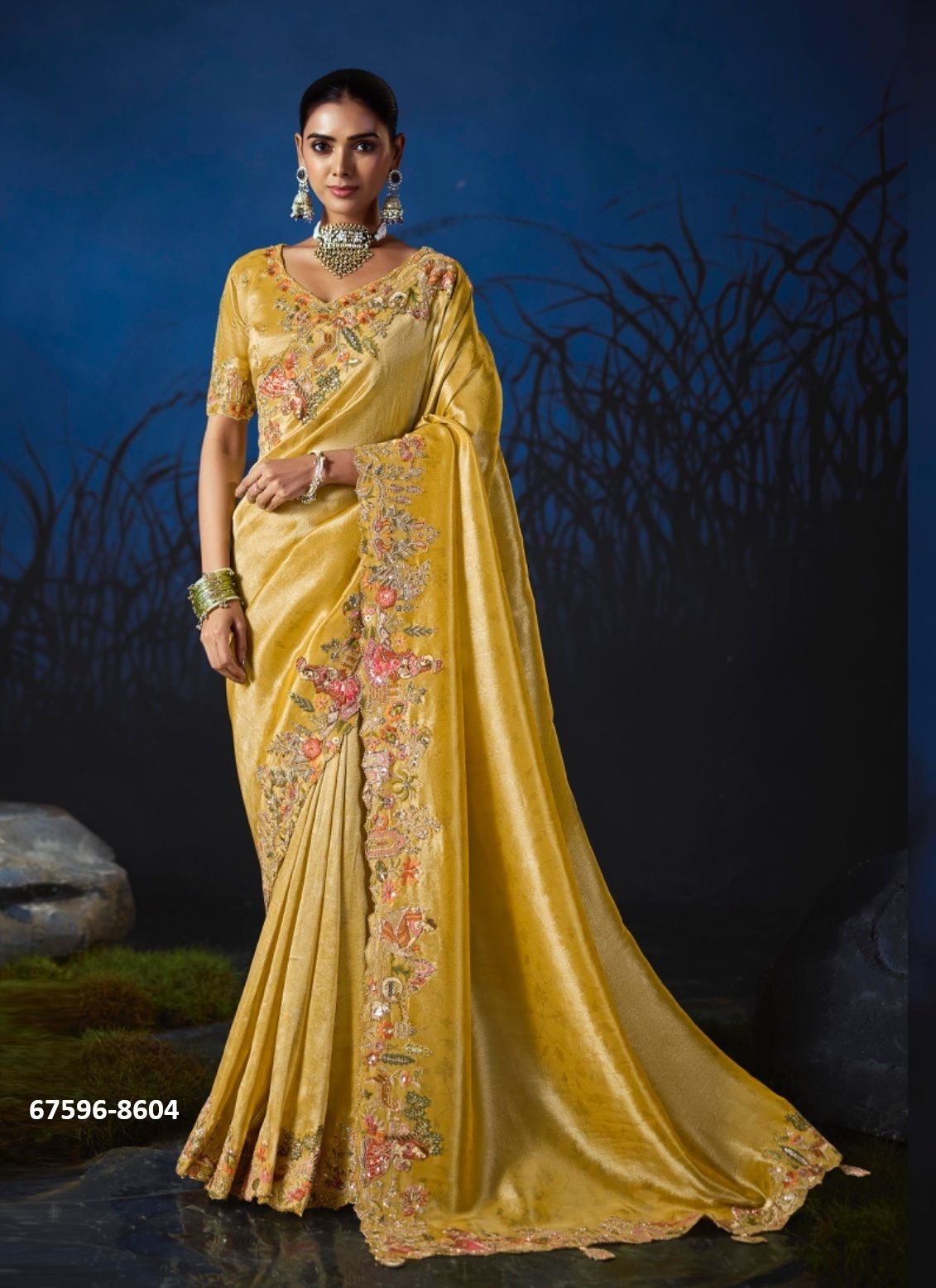 TANSEN - Catalog # 67596 (Set of 12 Sarees)