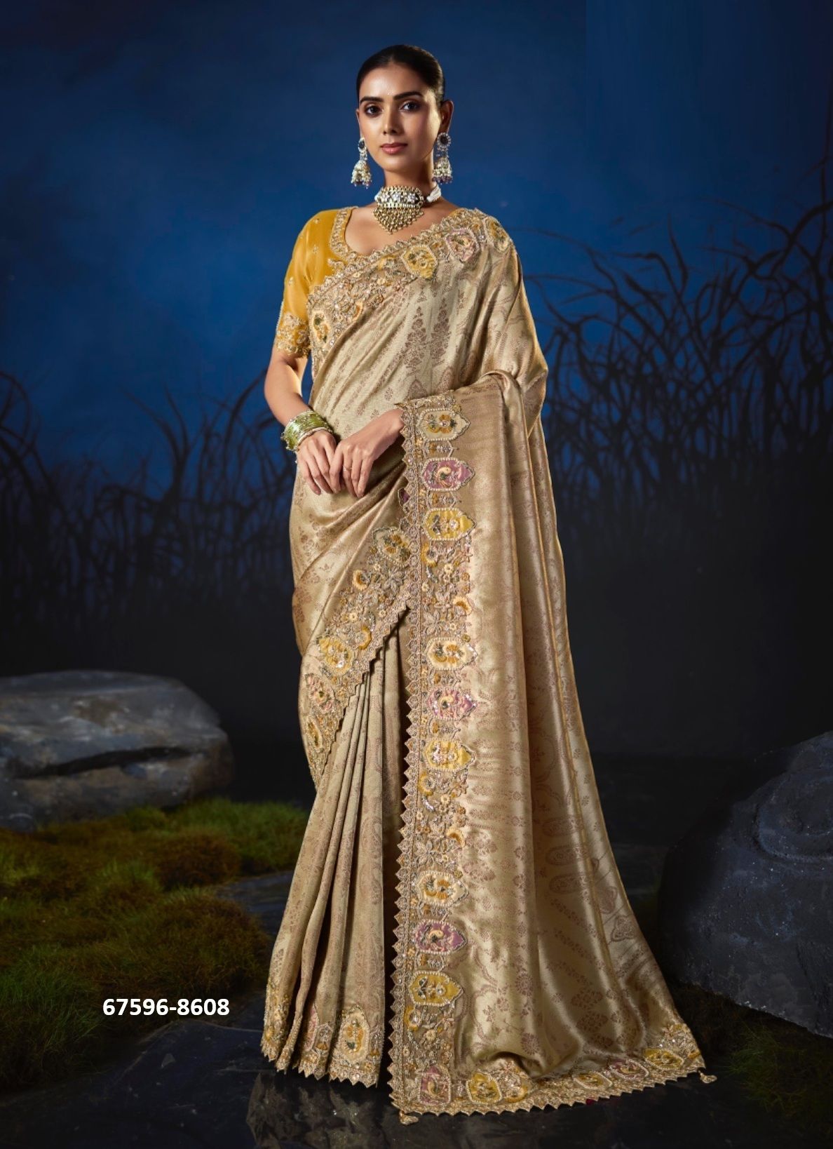 TANSEN - Catalog # 67596 (Set of 12 Sarees)