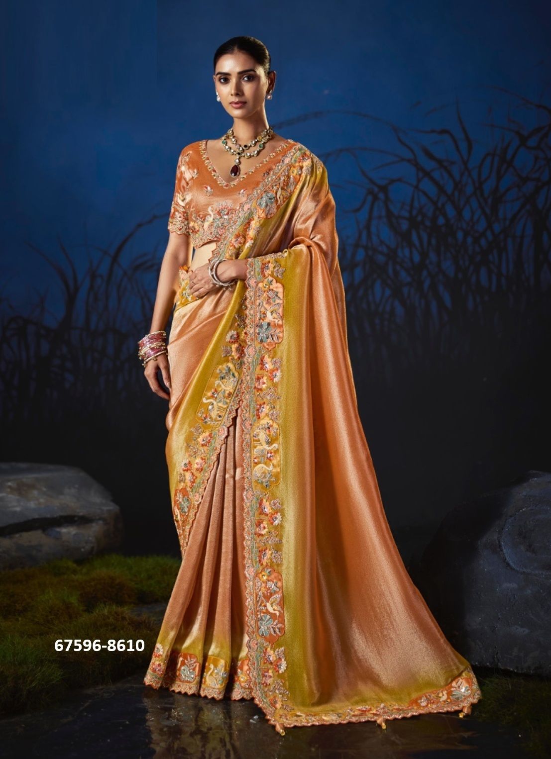 TANSEN - Catalog # 67596 (Set of 12 Sarees)