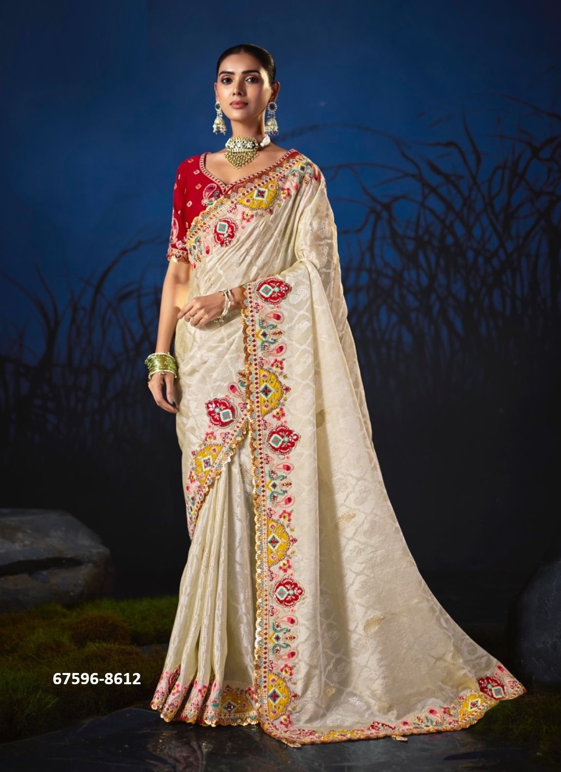 TANSEN - Catalog # 67596 (Set of 12 Sarees)