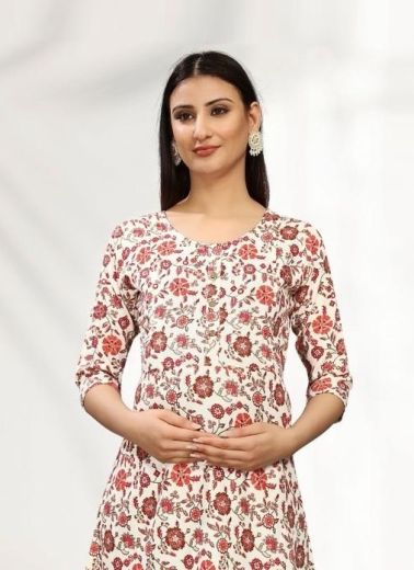 GOD'S GIFT - CATALOG # 50177 (SET OF 4 READYMADE KURTIS)