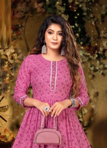 RANJANA - CATALOG # 50232 (SET OF 6 READYMADE KURTIS) 
