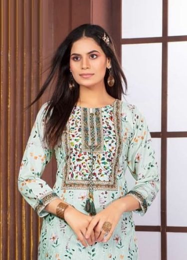 DIKSHA - CATALOG # 50631 (SET OF 6 READYMADE KURTIS)