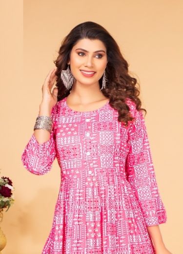 SAJAL - CATALOG # 50791 (SET OF 6 READYMADE KURTIS)