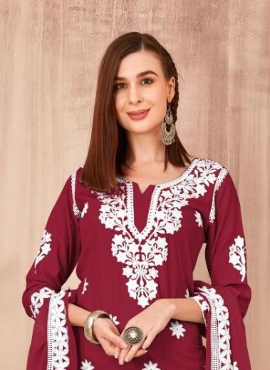 SHEENAZ 3 - CATALOG # 51115 (SET OF 4 READYMADE SUITS)