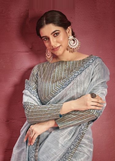 NURVI 22500 - CATALOG # 51547 (SET OF 5 SAREES)