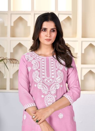 AMELIA 3 - CATALOG # 51818 (SET OF 6 READYMADE KURTIS)