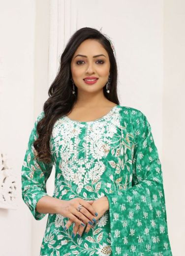 KANIKA 3 - CATALOG # 52516 (SET OF 4 READYMADE SUITS)
