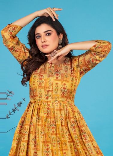 SEEMA - CATALOG # 52633 (SET OF 6 READYMADE KURTIS)