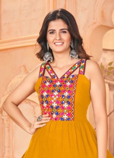 GHUMATI - CATALOG # 53021 (SET OF 6 READYMADE KURTIS)