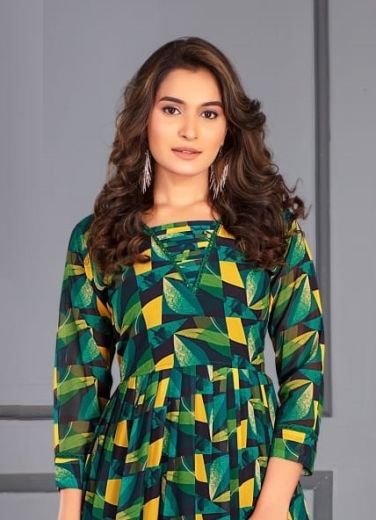 PRAGYA - CATALOG # 53085 (SET OF 6 READYMADE KURTIS)