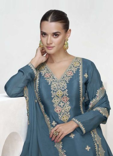 VAANYA - CATALOG # 53125 (SET OF 3 READYMADE SUITS)
