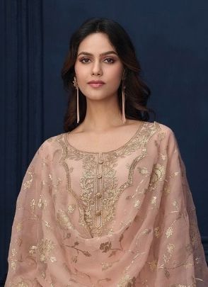 ADIRYA - CATALOG # 53422 (SET OF 6 SEMI-STITCHED SUITS)