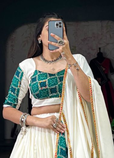COLORS OF 1724 - CATALOG # 53438 (SET OF 4 READYMADE LEHENGAS)