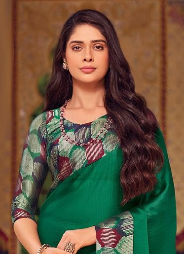 JULIET CHIFFON 19 - CATALOG # 53468 (SET OF 12 SAREES)