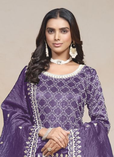 AANAYA 203 - CATALOG # 53685 (SET OF 4 READYMADE SUITS)