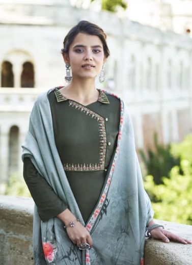 SARSHIYA 1 - CATALOG # 53880 (SET OF 4 READYMADE SUITS)