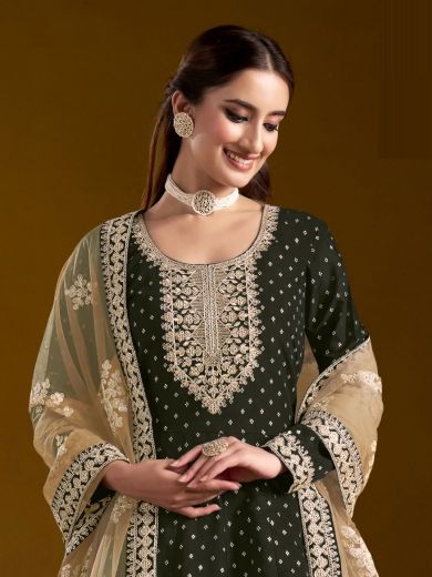 AANAYA 207 - CATALOG # 53907 (SET OF 4 READYMADE SUITS)