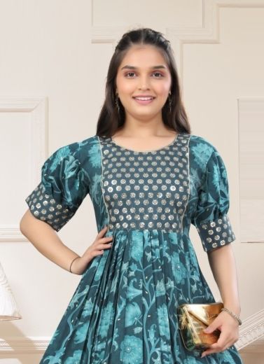 SAWARIYA - CATALOG # 55063 (SET OF 6 READYMADE KURTIS)