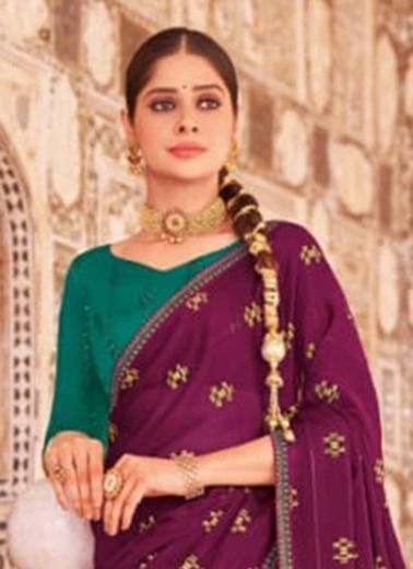 ROSHNI 2 - CATALOG # 55106 (SET OF 8 SAREES)