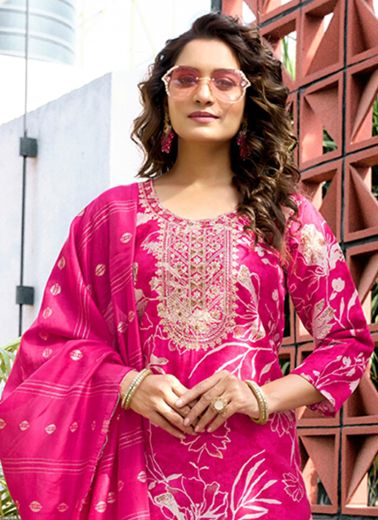 MUSKAN 7 - CATALOG # 56314 (SET OF 6 READYMADE SUITS)