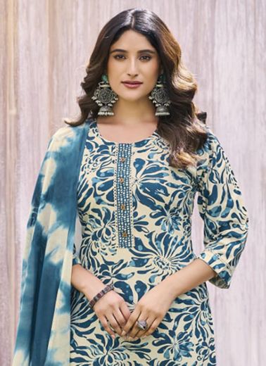 CELEBRITY - Catalog # 57112 (Set of 6 Readymade Salwar Suits) by Brand OSSM