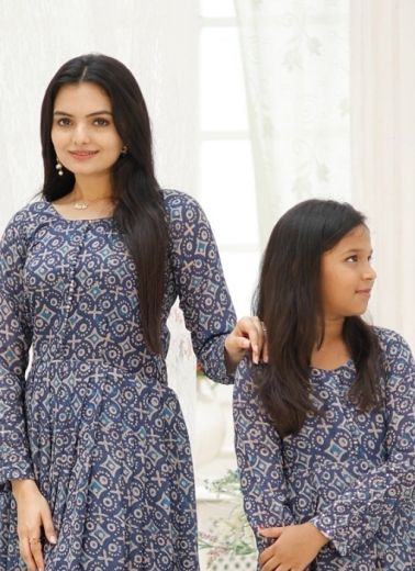 DIVISHA 2 - Catalog # 58645 (Set of 2 MOTHER-DAUGHTER COMBO) by Brand DESI MUSE
