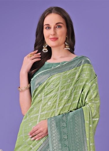 PLAZZO SILK 2 - Catalog # 58681 (Set of 8 Sarees) by Brand DESI MUSE